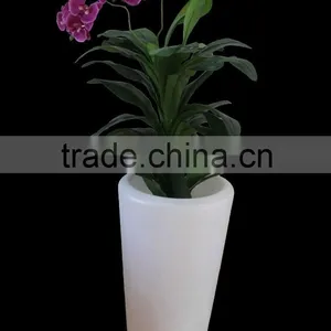 Anywhere Home Garden Decoration High and Round Led Flower Pot thumbnail-1