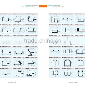 6063 Aluminum Extrusion Profile for Sliding Door,names of Aluminum Profiles thumbnail-1