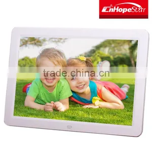 Factory Price 12" Battery Powered Digital Photo Frame for Wedding/party Display Use thumbnail-1