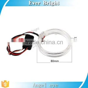 China Factory Direct Wholesale Led Light Auto Bulds Light Guide Ange Eyes Ring Head Lamp Car Led Lighting Angel Eyes thumbnail-4
