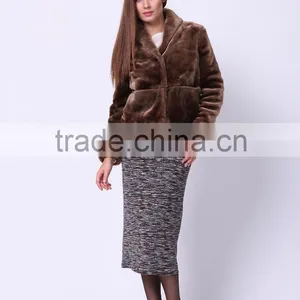 2016 PRETTY STEPS Winter Collections Woman Gender and OEM Service Supply Type Faux Fur Jacket thumbnail-1