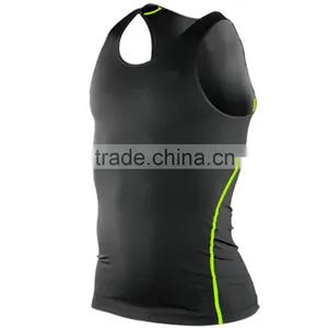 Men's Dry Quick Activewear Gym Sports Running Tank Top thumbnail-3