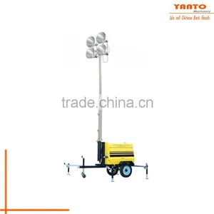Yanto NEW 4Kw JJT4000TS Mobile Light Tower With Vacuum Tyre thumbnail-2