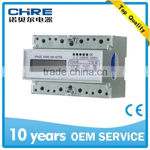 Three Phase Four Wire Din-rail Electrical Meter DTS149 thumbnail-1