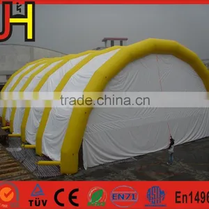 PVC Tarpaulin Inflatable Paintball Tent, Outdoor Inflatable Tunnel Tent for Paintball thumbnail-1