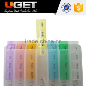 Factory Price Spring Plastic Wholesale Monthly Pill Box for Indian thumbnail-3