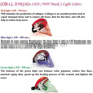 Acne Light Skin Care Beauty Device Pdt Mask LL 01N thumbnail-6