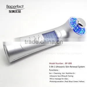 3Mhz Ultrasound Galvanic Vibrating Anti Acne Pimples Removal Beauty Machine thumbnail-5