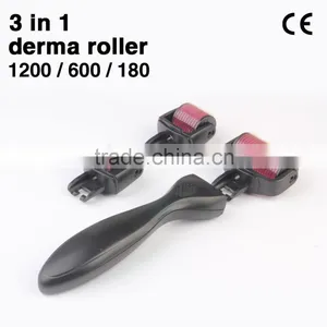 Dermaroller Factory Supply Stainless Micro Needle Therapy DRS 3 in 1 Derma Roller Kits for Skin Care thumbnail-5