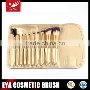 10 Pcs Travel Makeup Brush Set With Customized Design thumbnail-4