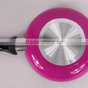 New Style Pink Aluminum Non-Stick Frying Pan As Seen On Tv thumbnail-6