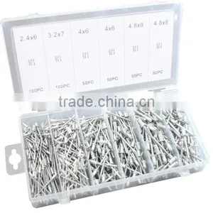 TC BV Certification 400pc Hardware Assorted Aluminum Rivets Kit thumbnail-1
