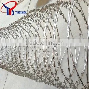 Low Price Concertina Razor Barbed Wire CBT-65 thumbnail-1