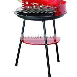 Round Tripod Bbq Charcoal Grill and Smoker thumbnail-1