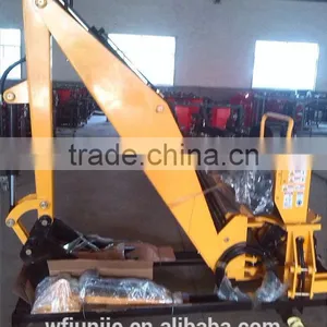 Hot Selling 40hp 4wd Farm Tractor Towable Backhoe thumbnail-3