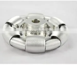 4 Inch(100mm) Omniwheel Ball Balance Ballbot 90 Angle Aluminum Wheel 14179 thumbnail-1