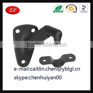 Professional Customized Anode Black Steel Handrail Brackets thumbnail-2