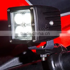 3x3in Sigle LED 15W Cube Pod Pillar 4x4 Jeep Off-road Powersports Motorsports ATV UTV SUV High Power LED Work Light Fog Lamp thumbnail-6