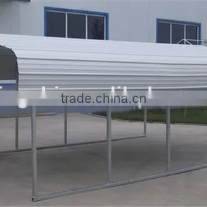 2 Car Metal Carport,High Snow Load Carport,Modern Cantilever Carport for Car Parking thumbnail-2