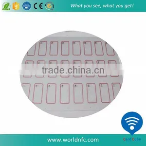 3x7 Layout Original Plus X 2K PVC RFID Inlay for Plastic Card thumbnail-1