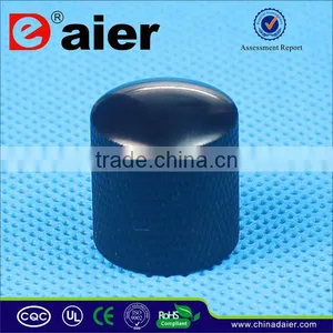 Volume Black Guitar Round Metal Knobs thumbnail-1
