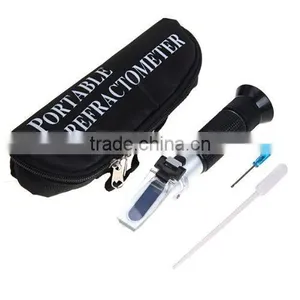 Black Rubber Strip Brix & Beer Sugar Wine Wort SG 0-32% Refractometer thumbnail-2