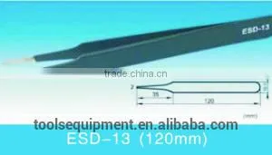High Quality Vetus Antistatic Pointed Tweezers thumbnail-1