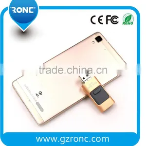 2016 New Design 2.0 USB External OTG Usb Flash Drive for Ios and Android thumbnail-4