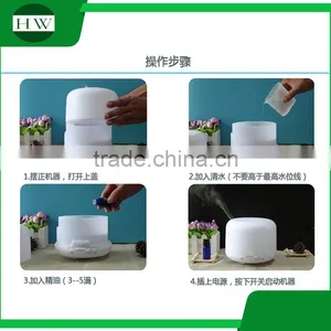 500ml Ultrasonic Aroma Diffuser Fragrance Diffuser Color Led Aroma thumbnail-5