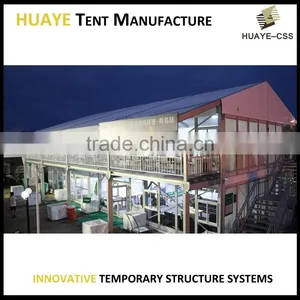 German Quality China Manufacture Double Decker Marquee for Sports Festival Events for Sale thumbnail-1