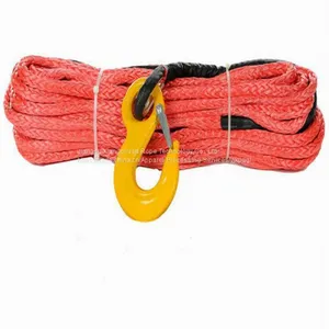Red Synthetic Winch Rope thumbnail-1