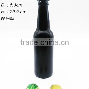 330ML Amber Beer Glass Bottle, Customized Logo thumbnail-4