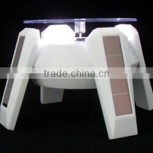 Solar Powered Rotary Display Turntable With LED Light Factory Cheap Price For Sale thumbnail-6