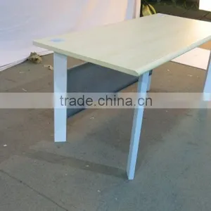 Elegant Simple Knock Down Office Conference Table Computer Desk Meeting Table Desktop Computer Desk With Modesty Panel thumbnail-2