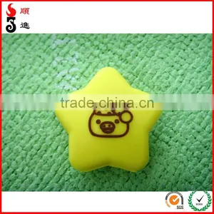 Customized Embossed Logo Silicone Rubber Tennis Racquet Vibration Dampers thumbnail-1