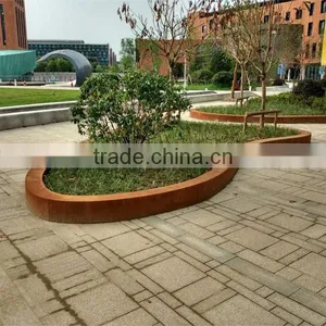FO-9T01 Popular High Quality Corten Steel Tree Perforated Strainer, Tree Pool Cover 2017 thumbnail-4