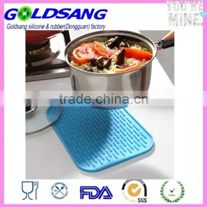 4 Colors Hot Mate Dishes Pots Pans Plates Trivet Silicone Mat thumbnail-4