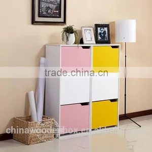 Refined Wooden Shoe Racks Cabinet thumbnail-3