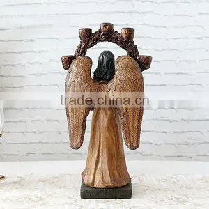 Romantic Wedding Decoration Angel Candlestick Holder thumbnail-3