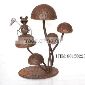 Garden Decoration Metal Mushroom thumbnail-3