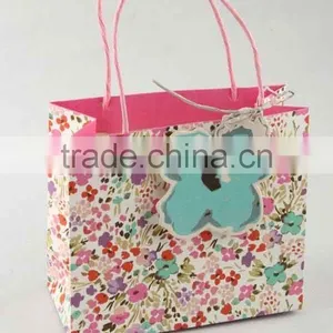 Colorful Shopping Paper Bag With Card /Printed Foldable Gift Bag thumbnail-4