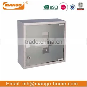 Wall Mounted Stainless Steel Bathroom Cabinet thumbnail-4