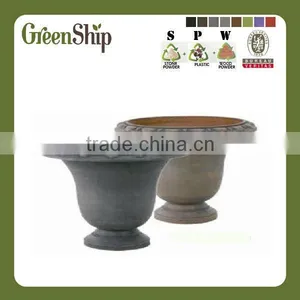 Decorative Garden Clay Pots Wholesale/ 20 Years Lifetime/ Lightweight/ UV Protection/ Eco-friendly thumbnail-1