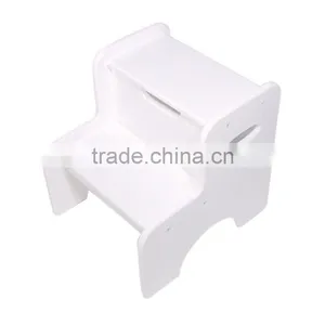 New Design Beech Wood Child Step Ladder Stool Foot Steep Wholesale thumbnail-4