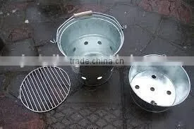 High Quality Colorful Camping Bucket BBQ Grills thumbnail-3