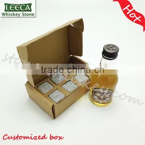 Whiskey Soapstone Ice Cubes Personalized thumbnail-1