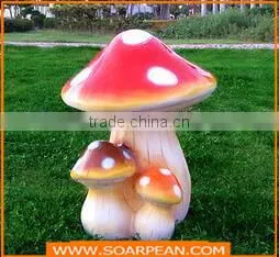 Miniature Fairy Garden Craft Hedgehogs With Mushrooms Statue Decor thumbnail-5