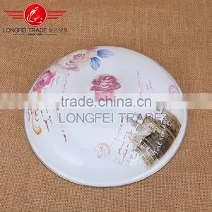 Best Selling Multi-functional Ceramic Enamel Steamer Pot Stew Pot With Full Decal thumbnail-4
