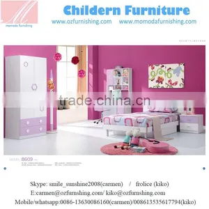 SJ8609 Furniture Factory Design for Girl and Child Bedroom Furniture thumbnail-1