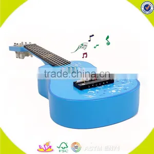 Wholesale Wooden Children Guitar High Quality Wooden Children Guitar Cheap Wooden Guitar W07H035 thumbnail-5